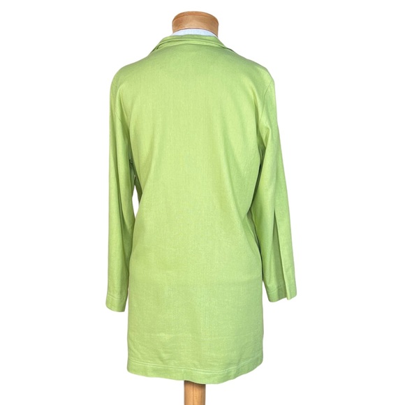 Talie Women’s Linen & Viscose Long Line Blazer Jacket Size Small But Ove… - Picture 6 of 12